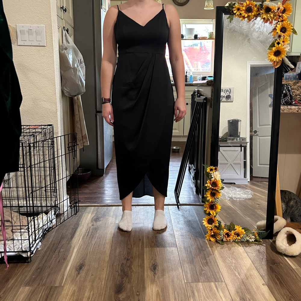 Black Express Midi Dress